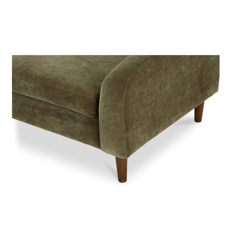 Moe's Home Collection Quinn  Cedar Green Sofa