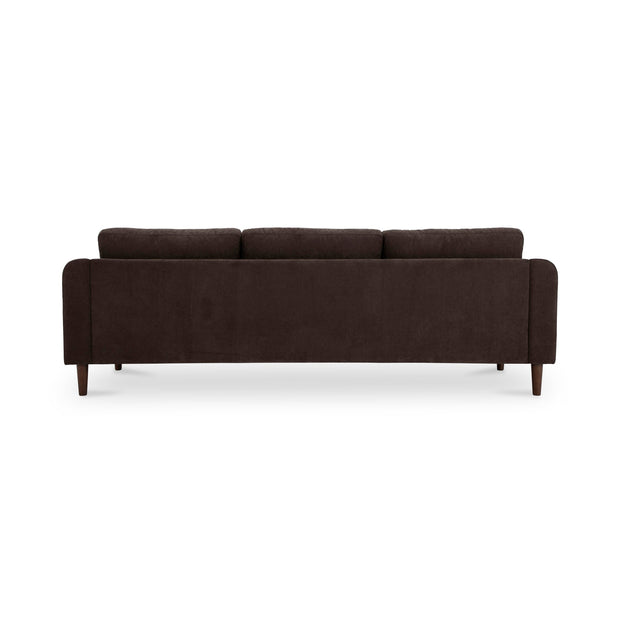 Moe's Home Collection Quinn Dark Brown Sectional