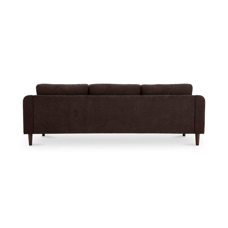 Moe's Home Collection Quinn Dark Brown Sectional