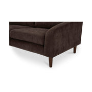 Moe's Home Collection Quinn Dark Brown Sectional