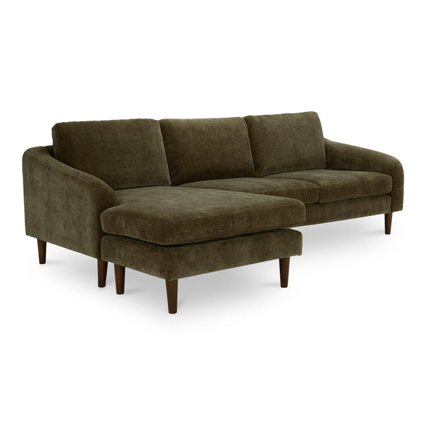 Moe's Home Collection Quinn Cedar Green Sectional