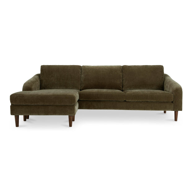 Moe's Home Collection Quinn Cedar Green Sectional