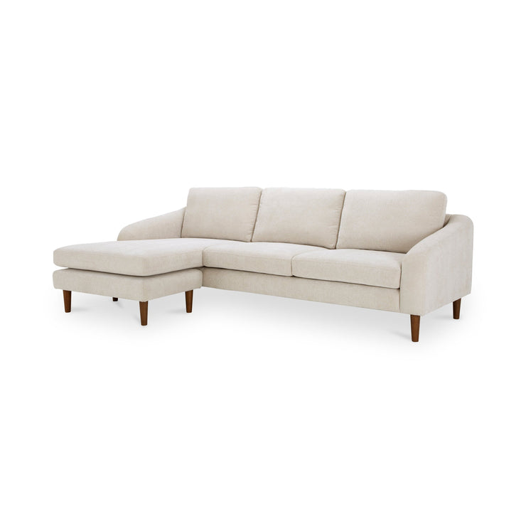 Moe's Home Collection Quinn Oatmeal Sectional