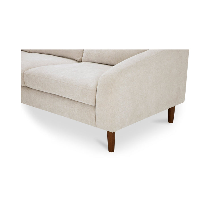 Moe's Home Collection Quinn Oatmeal Sectional