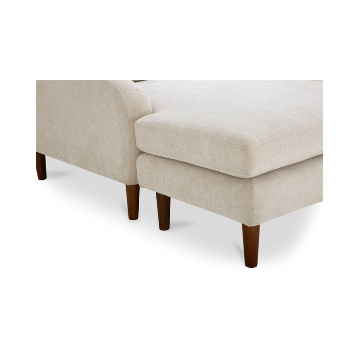 Moe's Home Collection Quinn Oatmeal Sectional