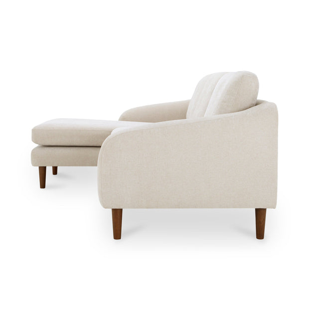 Moe's Home Collection Quinn Oatmeal Sectional