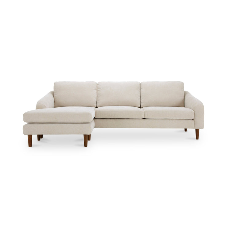 Moe's Home Collection Quinn Oatmeal Sectional