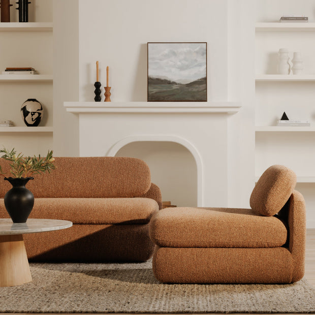 Moe's Home Collection Scout Toffee Lounge Chair