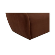 Moe's Home Collection Amelia Chestnut Left Arm Facing Chair