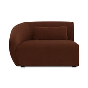 Moe's Home Collection Amelia Chestnut Left Arm Facing Chair
