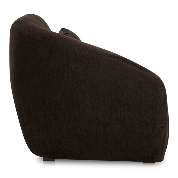 Moe's Home Collection Amelia Espresso Left Arm Facing Chair