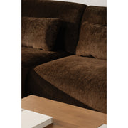 Moe's Home Collection Amelia Espresso Left Arm Facing Chair