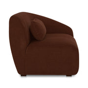 Moe's Home Collection Amelia Chestnut Right Arm Facing Chair