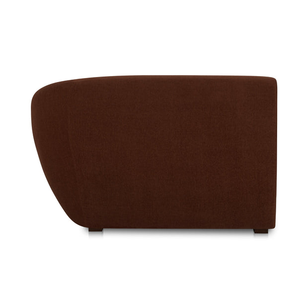 Moe's Home Collection Amelia Chestnut Right Arm Facing Chair