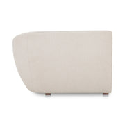 Moe's Home Collection Amelia Warm White Right Arm Facing Chair