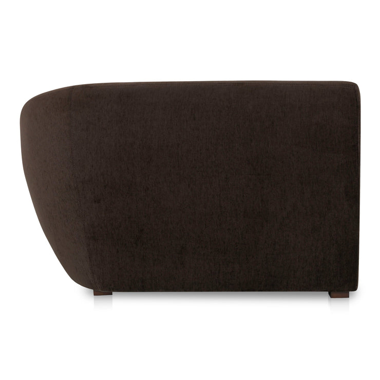 Moe's Home Collection Amelia Espresso Right Arm Facing Chair