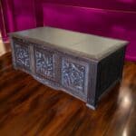 Casa Bonita Peruvian Hand-Painted Carved Wood Fortaleza Desk
