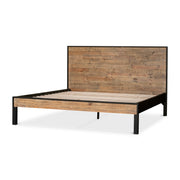 Moe's Home Collection Nova Reclaimed Wood Queen Size Bed