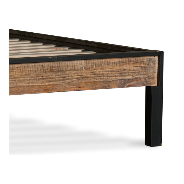 Moe's Home Collection Nova Reclaimed Wood Queen Size Bed
