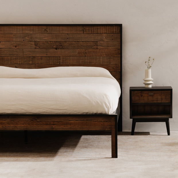 Moe's Home Collection Nova Reclaimed Wood King Size Bed