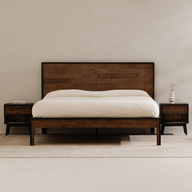 Moe's Home Collection Nova Reclaimed Wood King Size Bed
