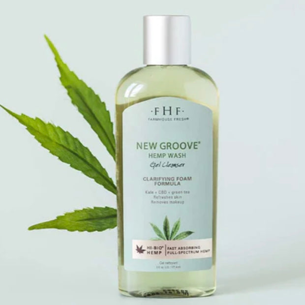 Farmhouse Fresh New Groove Hemp Wash Gel Cleanser 6 oz. Bottle