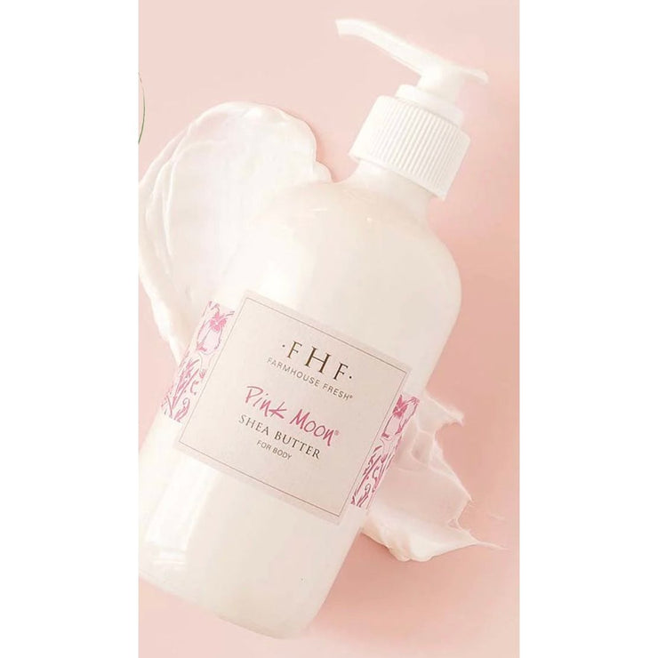 Farmhouse Fresh Pink Moon Shea Butter Cream 8 oz. Pump Top Lotion  ~ HOLIDAY SALE  ~ Limited Quantity