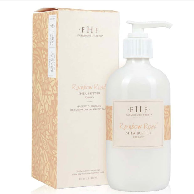 Farmhouse Fresh Rainbow Road Shea Butter Cream 8 oz. Pump Top Lotion