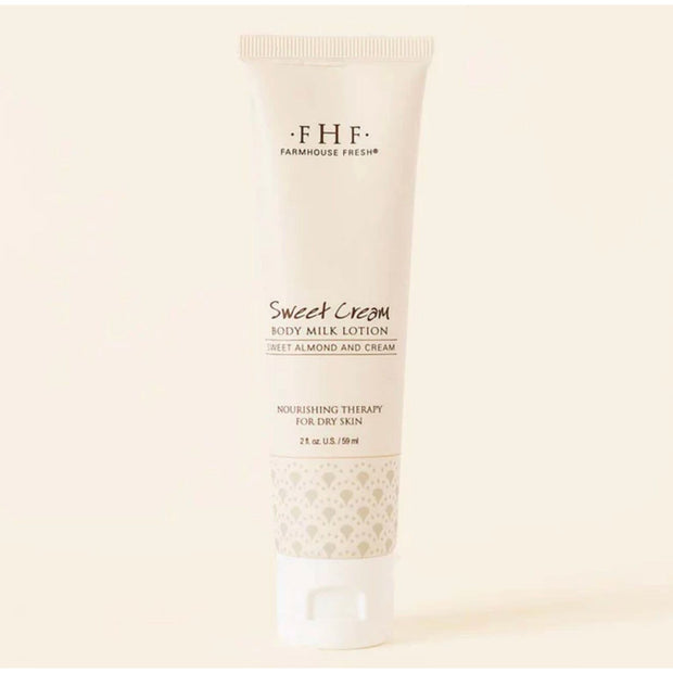 Farmhouse Fresh Sweet Cream Body Milk Travel Lotion 2 oz.