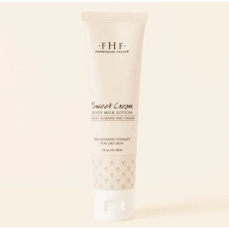 Farmhouse Fresh Sweet Cream Body Milk Travel Lotion 2 oz.