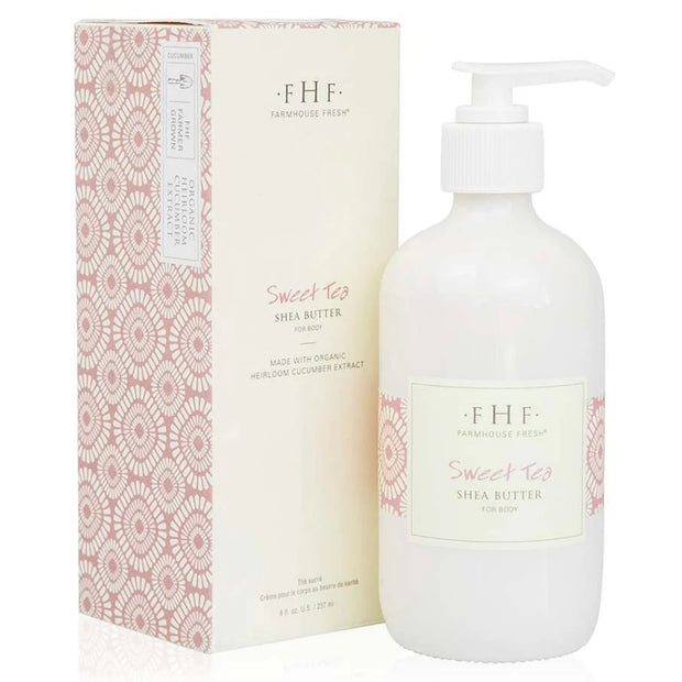 Farmhouse Fresh Sweet Tea Shea Butter Cream 8 oz. Pump Top Lotion