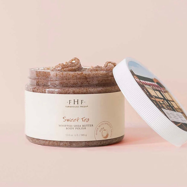 Farmhouse Fresh Sweet Tea Whipped Shea Butter Body Polish 12 oz. Jar ~ HOLIDAY SALE ~ Limited Quantity