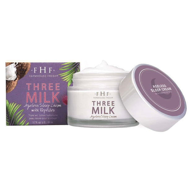 Farmhouse Fresh Three Milk Ageless Sleep Cream 1.7 oz.  ~ HOLIDAY SALE  ~ Limited Quantity