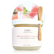 Farmhouse Fresh Watermelon Basil Vodkatini Liquor Infused Body Polish 12 oz. Jar with Spoon ~ HOLIDAY SALE  ~ Limited Quantity