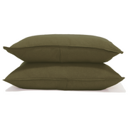 Pom Pom at Home Parker Forest Linen Duvet Cover Set ~ Available in Twin, Queen and King Sizes