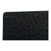 Moe's Home Collection Misaki Black Wood Queen Size Bed