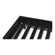 Moe's Home Collection Misaki Black Wood Queen Size Bed