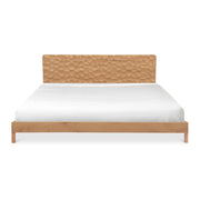 Moe's Home Collection Misaki Natural Wood Queen Size Bed