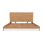 Moe's Home Collection Misaki Natural Wood Queen Size Bed