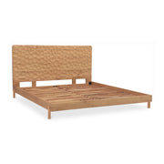 Moe's Home Collection Misaki Natural Wood Queen Size Bed