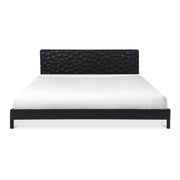 Moe's Home Collection Misaki Black Wood King Size Bed