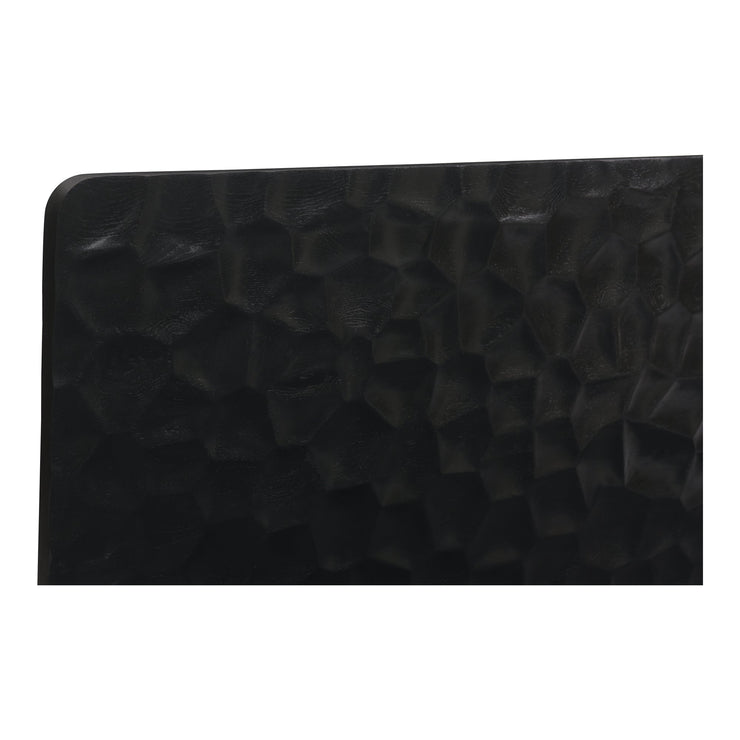 Moe's Home Collection Misaki Black Wood King Size Bed