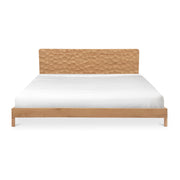 Moe's Home Collection Misaki Natural Wood King Size Bed