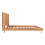 Moe's Home Collection Misaki Natural Wood King Size Bed
