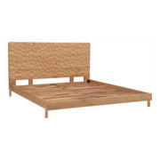 Moe's Home Collection Misaki Natural Wood King Size Bed
