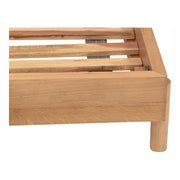 Moe's Home Collection Misaki Natural Wood King Size Bed