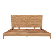 Moe's Home Collection Misaki Natural Wood King Size Bed