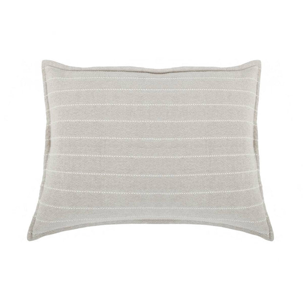 Pom Pom at Home Henley Oat & Ivory Striped Duvet Cover and Pillow Shams ~ Available in Twin, Queen and King Sizes