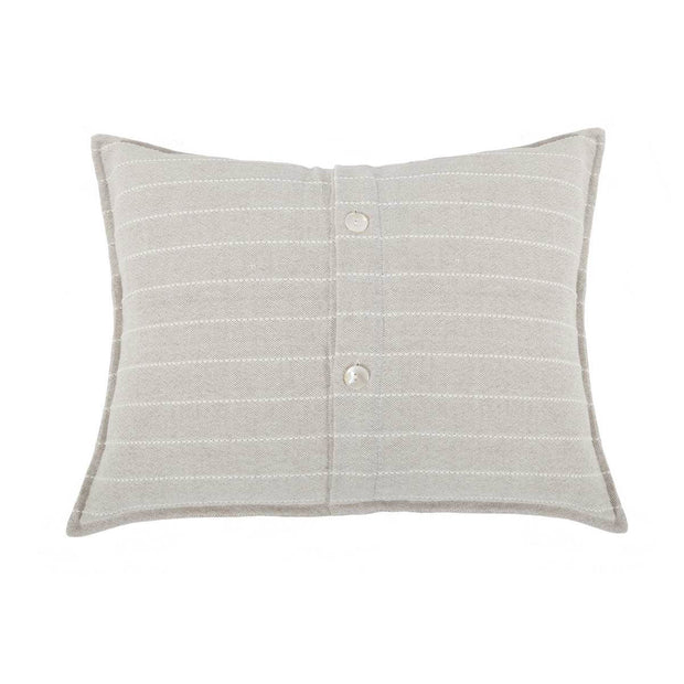 Pom Pom at Home Henley Oat & Ivory Striped Duvet Cover and Pillow Shams ~ Available in Twin, Queen and King Sizes