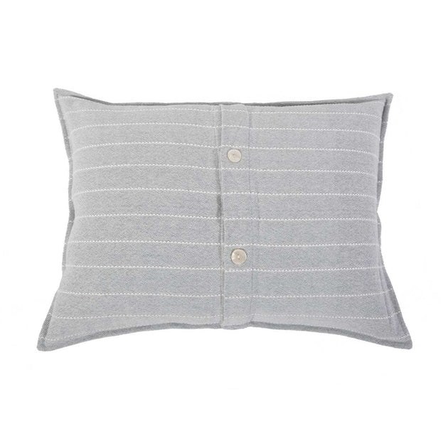Pom Pom at Home Henley Sky & Ivory Striped Duvet Cover & Pillow Shams ~ Available in Twin, Queen and King Sizes